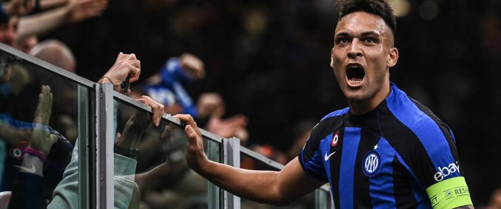 El ‘Toro’ Martínez anotó el único tanto para la victoria del Inter para volver a una final de Champions. El ‘Toro’ Martínez anotó el único tanto para la victoria del Inter para volver a una final de Champions.