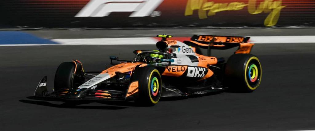 El piloto británico se quedó con el triunfo en el Gran Premio de México y es líder de la clasificación. El piloto británico se quedó con el triunfo en el Gran Premio de México y es líder de la clasificación.