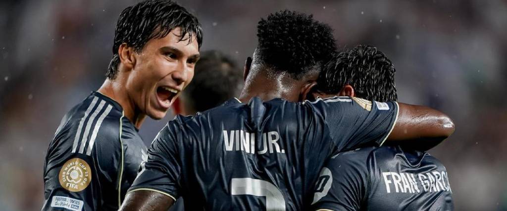 El delantero Vinicius Júnior fue la figura del Madrid tras marcar un gol y dar una asistencia. El delantero Vinicius Júnior fue la figura del Madrid tras marcar un gol y dar una asistencia.