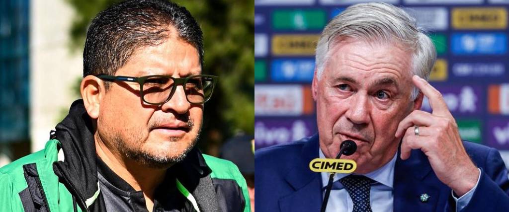 El técnico de la selección boliviana no ocultó su admiración por el reconocido entrenador italiano. El técnico de la selección boliviana no ocultó su admiración por el reconocido entrenador italiano.