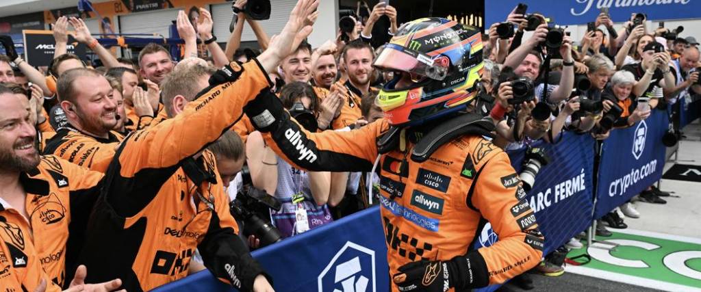 El piloto australiano logró su cuarta victoria en la temporada de F1 tras conquistar el GP de Miami. El piloto australiano logró su cuarta victoria en la temporada de F1 tras conquistar el GP de Miami.