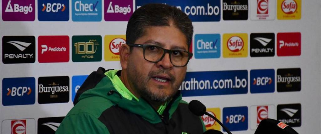 El DT de la Verde habló en conferencia de prensa y se refirió a la continuidad de Viscarra como titular. El DT de la Verde habló en conferencia de prensa y se refirió a la continuidad de Viscarra como titular.