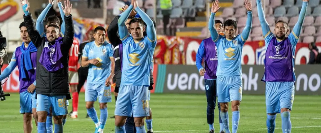 El cuadro celeste logró cuatro triunfos seguidos desde que disputa la fase final de la Copa Sudamericana. El cuadro celeste logró cuatro triunfos seguidos desde que disputa la fase final de la Copa Sudamericana.