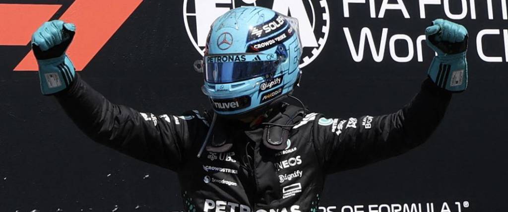 El británico George Russel ganó la carrera de Canadá, logrando su primera victoria en la temporada de F-1. El británico George Russel ganó la carrera de Canadá, logrando su primera victoria en la temporada de F-1.