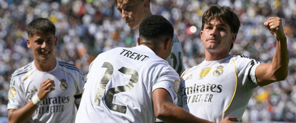 Fran García anotó el 2-0 para el conjunto merengue tras asistencia del inglés Alexander-Arnold. Fran García anotó el 2-0 para el conjunto merengue tras asistencia del inglés Alexander-Arnold.