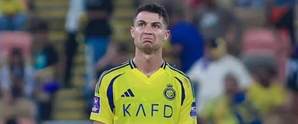 El delantero portugués no pudo marcar y su equipo terminó perdiendo de local ante Al Ittihad de Benzema. El delantero portugués no pudo marcar y su equipo terminó perdiendo de local ante Al Ittihad de Benzema.