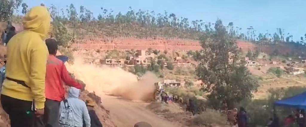 Momento en el cual sucedió el accidente Momento en el cual sucedió el accidente