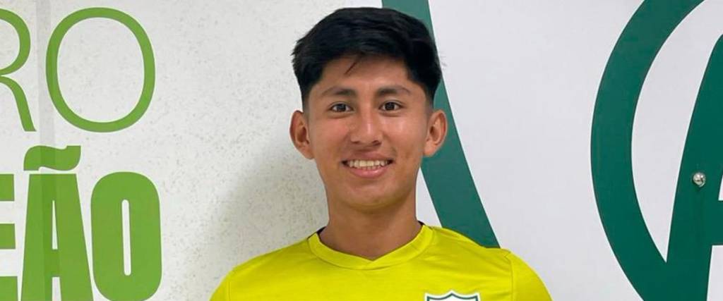 Miguelito Terceros, boliviano que juega en el fútbol de Brasil Miguelito Terceros, boliviano que juega en el fútbol de Brasil