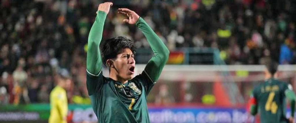 Miguelito Terceros anotó el 1 a 0 frente a Brasil Miguelito Terceros anotó el 1 a 0 frente a Brasil