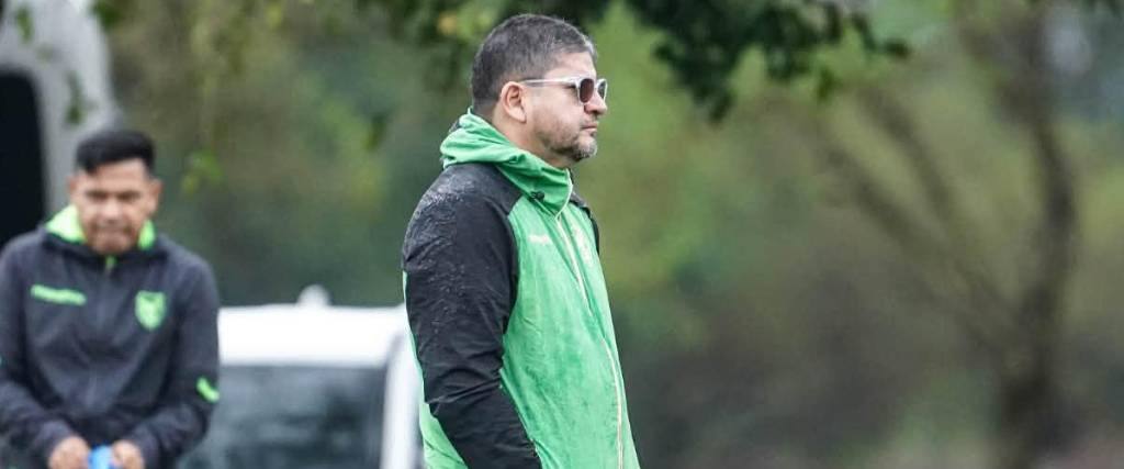 Óscar Villegas, entrenador de la selección boliviana. Óscar Villegas, entrenador de la selección boliviana.