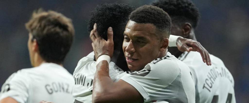 El delantero francés marcó dos goles en la victoria del Real Madrid en condición de visitante en Oviedo. El delantero francés marcó dos goles en la victoria del Real Madrid en condición de visitante en Oviedo.