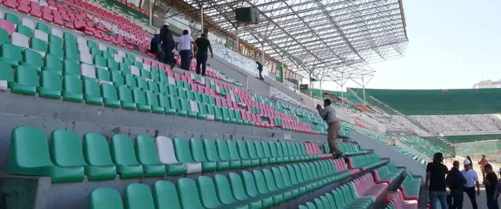 Así luce el estadio Ramón Tahuichi Aguilera. La Conmebol observó demora en el avance de las obras. Así luce el estadio Ramón Tahuichi Aguilera. La Conmebol observó demora en el avance de las obras.