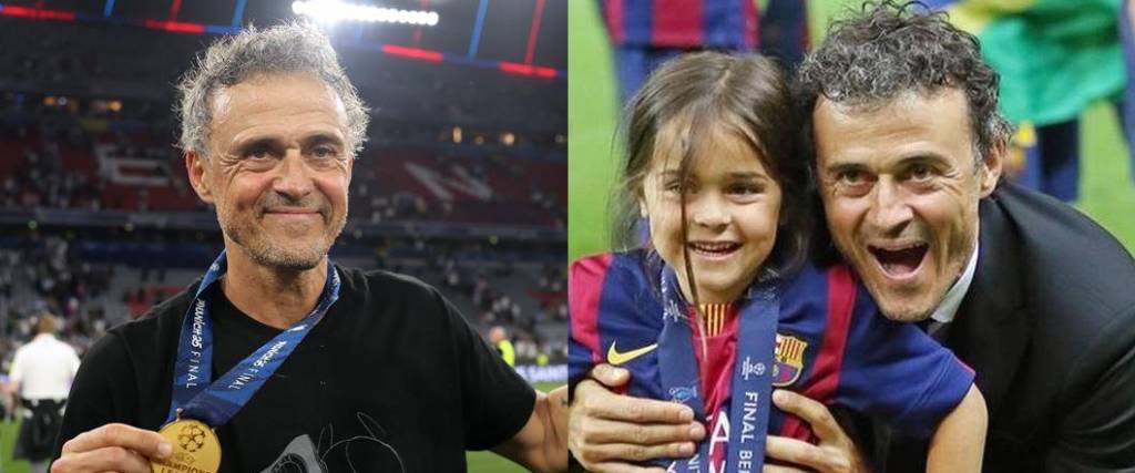 Luis Enrique tuvo un emotivo gesto con una camiseta de Lilo & Stich Luis Enrique tuvo un emotivo gesto con una camiseta de Lilo & Stich