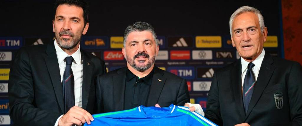El exjugador de la ‘Nazionale’ fue presentado como nuevo seleccionador de Italia en Roma. El exjugador de la ‘Nazionale’ fue presentado como nuevo seleccionador de Italia en Roma.