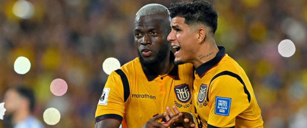 El delantero Enner Valencia marcó el único tanto del compromiso para la victoria 1-0 ante Argentina. El delantero Enner Valencia marcó el único tanto del compromiso para la victoria 1-0 ante Argentina.