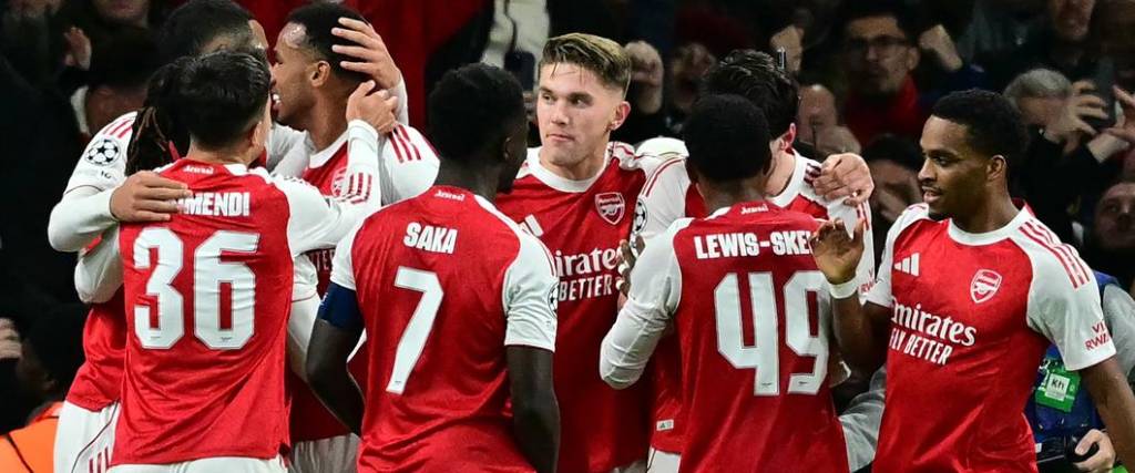 El equipo inglés logró su tercera victoria en la fase inicial de la Champions con goleada ante Atlético Madrid El equipo inglés logró su tercera victoria en la fase inicial de la Champions con goleada ante Atlético Madrid