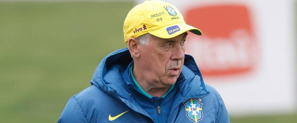 Ancelotti hablará en conferencia de prensa este lunes antes del vuelo de la ‘Canarinha’ a Santa Cruz. Ancelotti hablará en conferencia de prensa este lunes antes del vuelo de la ‘Canarinha’ a Santa Cruz.
