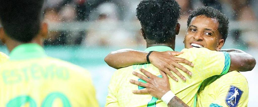 El delantero del Real Madrid marcó dos goles en la victoria de Brasil. Vini sentenció la goleada ante Corea. El delantero del Real Madrid marcó dos goles en la victoria de Brasil. Vini sentenció la goleada ante Corea.
