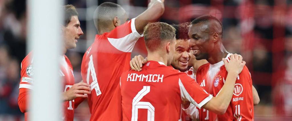 El equipo bávaro logró un triunfo por 4-0 en el Allianz Arena y se mantiene segundo en la Champions. El equipo bávaro logró un triunfo por 4-0 en el Allianz Arena y se mantiene segundo en la Champions.
