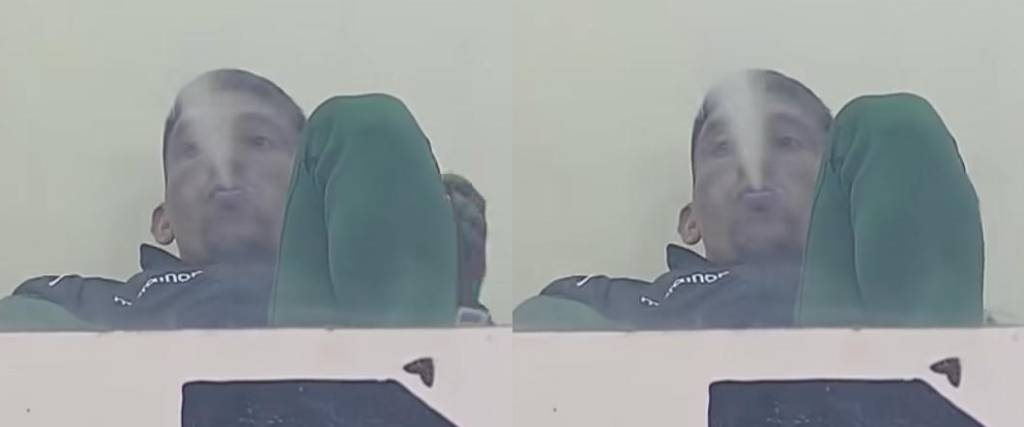 El delantero argentino generó polémica por el uso de un cigarro electrónico en pleno partido de Oriente. El delantero argentino generó polémica por el uso de un cigarro electrónico en pleno partido de Oriente.