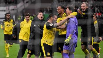 El Dortmund elimina por penales al Eintracht Frankfurt en la Copa de Alemania El Dortmund elimina por penales al Eintracht Frankfurt en la Copa de Alemania