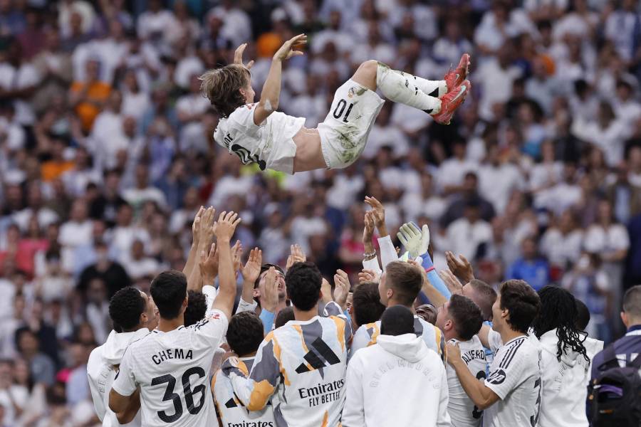Modric fue despedido con cariño este sábado por los hinchas Modric fue despedido con cariño este sábado por los hinchas