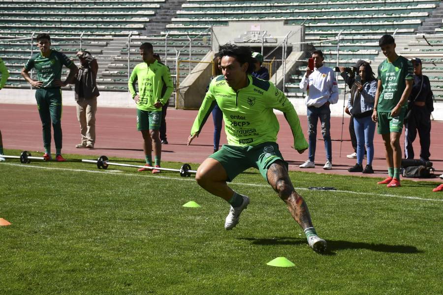 La selección inició trabajos en La Paz La selección inició trabajos en La Paz