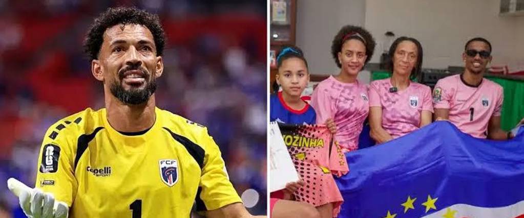 Vozinha, arquero de Cabo Verde, podrá tener a miembros de su familia en el próximo partido del Mundial.