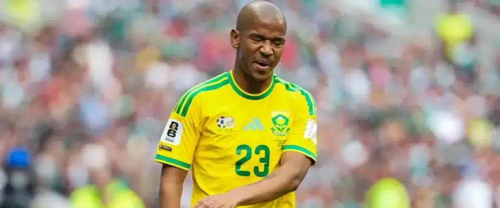 El mediocampista sudafricano Jayden Adams estuvo en el Mundial 2026.