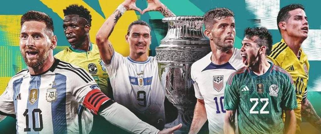 La Copa América se juega a partir del 20 de junio