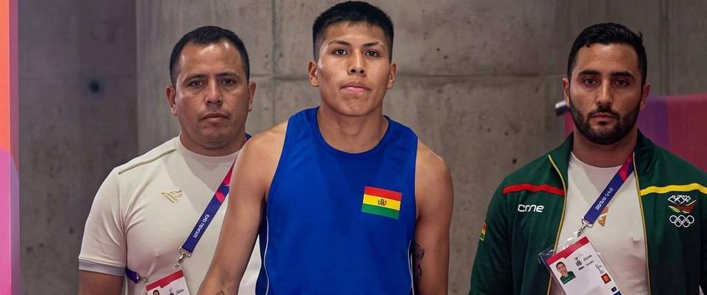 Beymar López, el boxeador boliviano, que compitió en los Juegos Suramericanos 2026.