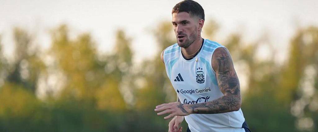 Rodrigo De Paul quedó en primera lugar como uno de los futbolistas más guapos del Mundial 2026