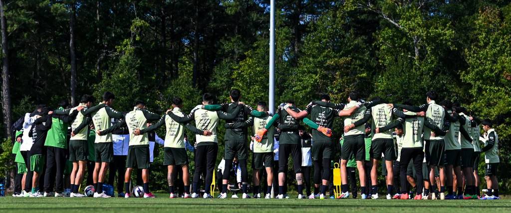 La selección boliviana que se prepara para la próxima Eliminatoria Sudamericana.