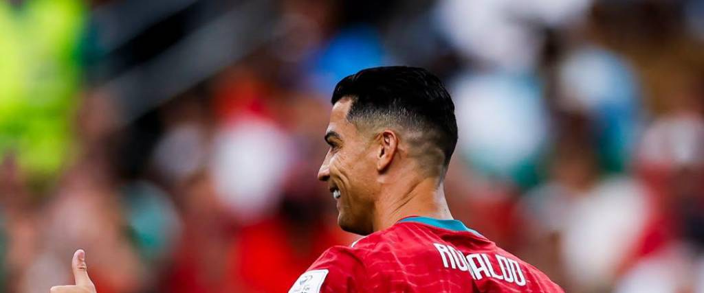 Cristiano Ronaldo, delantero portugués.