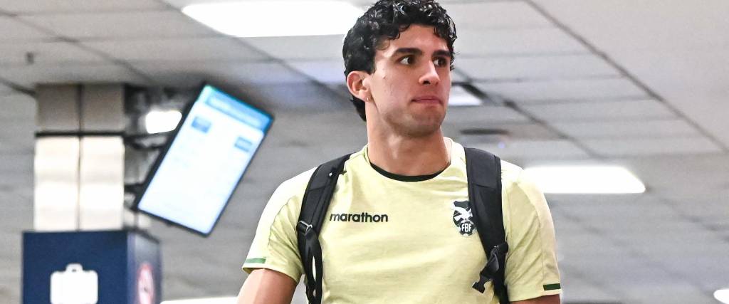 Efraín Morales, defensor de la selección boliviana.