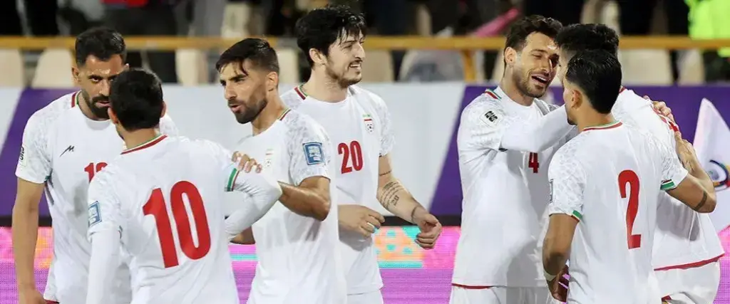 Equipo de fútbol iraní