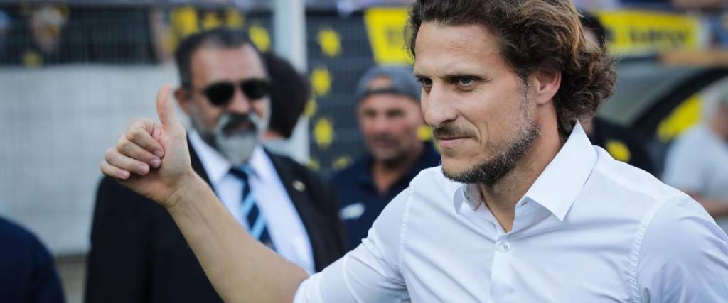 Diego Forlán, nuevo entrenador interino de la selección de Uruguay.