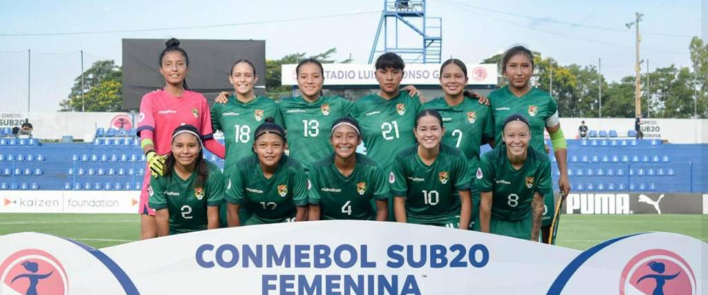 La selección boliviana femenina 