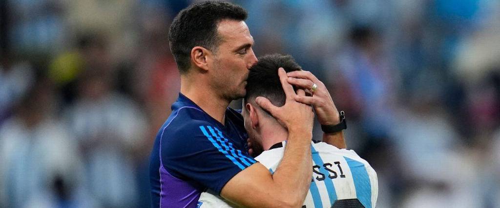 Lionel Scaloni y Lionel Messi lograron la Copa del Mundo en Qatar