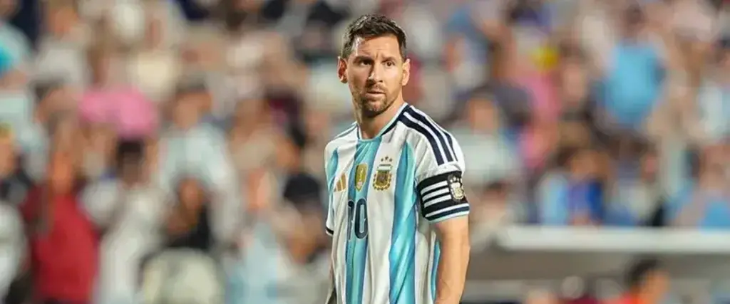 Lionel Messi, capitán de la selección argentina. 