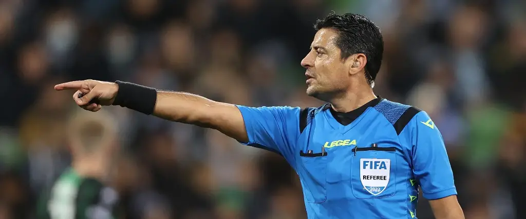 El árbitro iraní Alireza Faghani, que también tiene nacionalidad australiana, fue confirmado por la FIFA