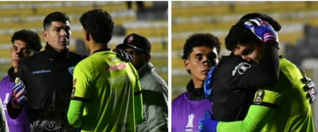 Carlos Lampe junto a Jorge Sánchez