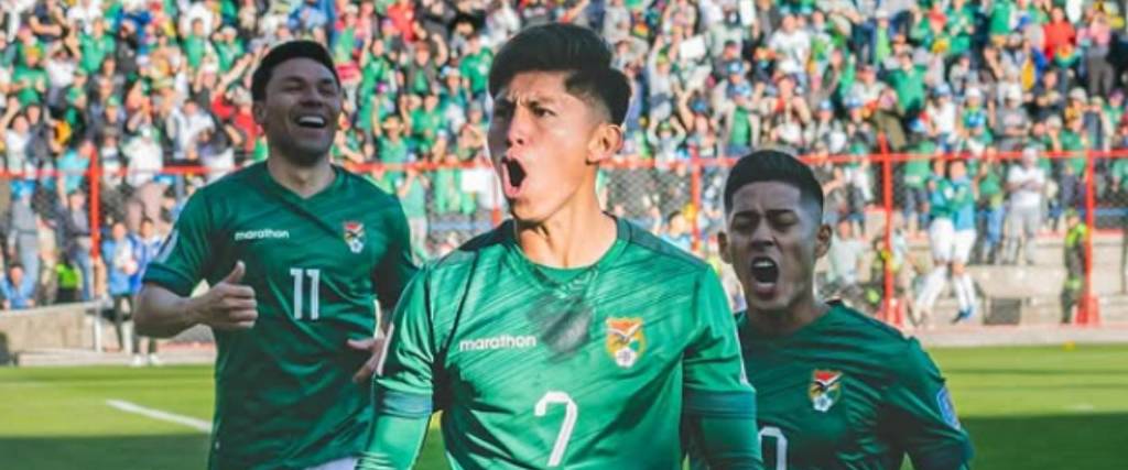Miguel Terceros, jugador de la selección boliviana. 
