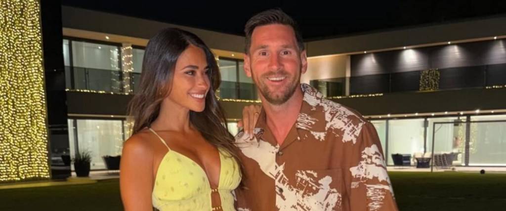 Messi y Antonela celebraron Navidad en Rosario.