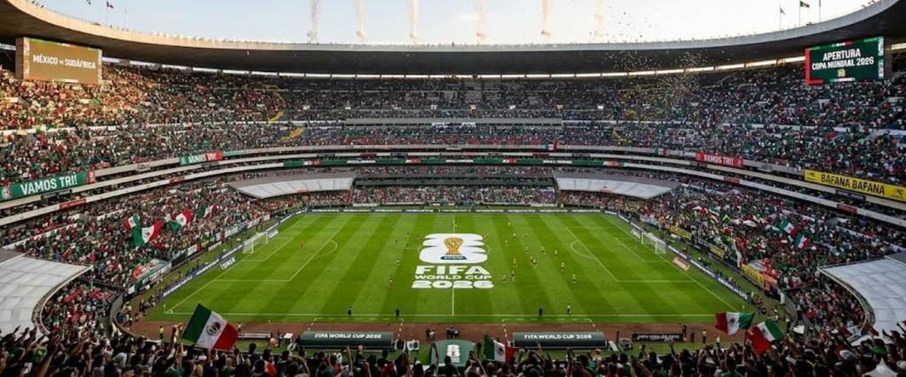 Estadio Azteca albergará su tercera inauguración de la Copa del Mundo de la FIFA.