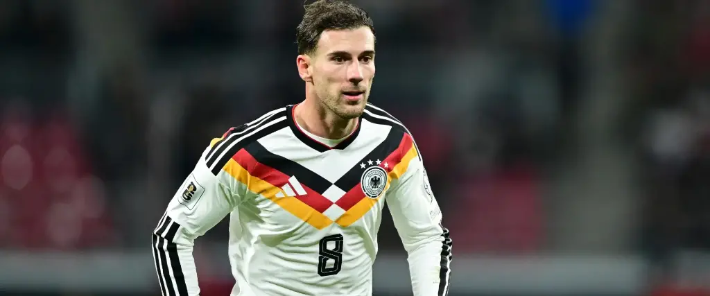 Leon Goretzka, mediocampista de la selección de Alemania.