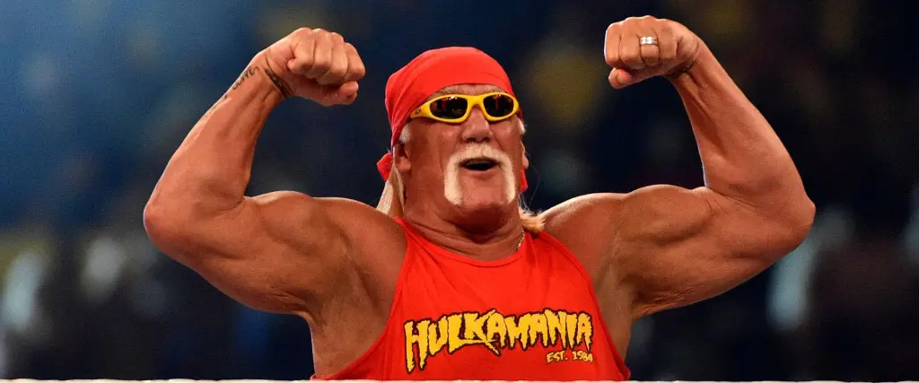 Hulk Hogan fue la cara de la empresa WWE durante la época de los años 80, siendo la principal figura de la lucha libre.