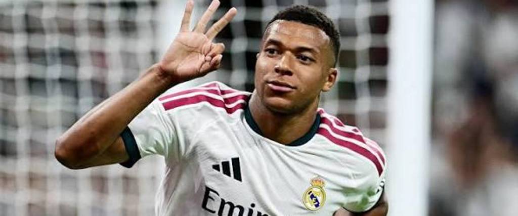 Kylian Mbappé, delantero del Real Madrid. 