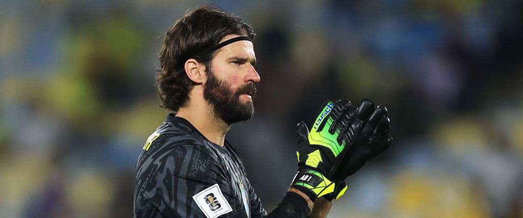 El arquero de la selección brasileña, Alisson.
