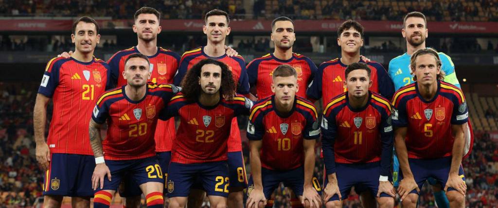 El equipo de España que participa en el Mundial 2026.